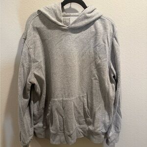 Gray Hoodie Sweatshirt